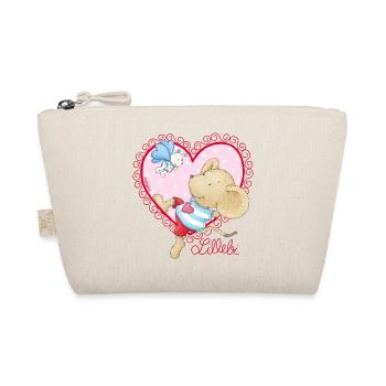 Lillebi_cœur_rose - Trousse biologique - nature - Devant