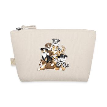 Tas de chien de berger australien I chiens australiens - Trousse biologique - nature - Devant