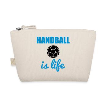 Handball is life - Organic Pouch - nature - Front