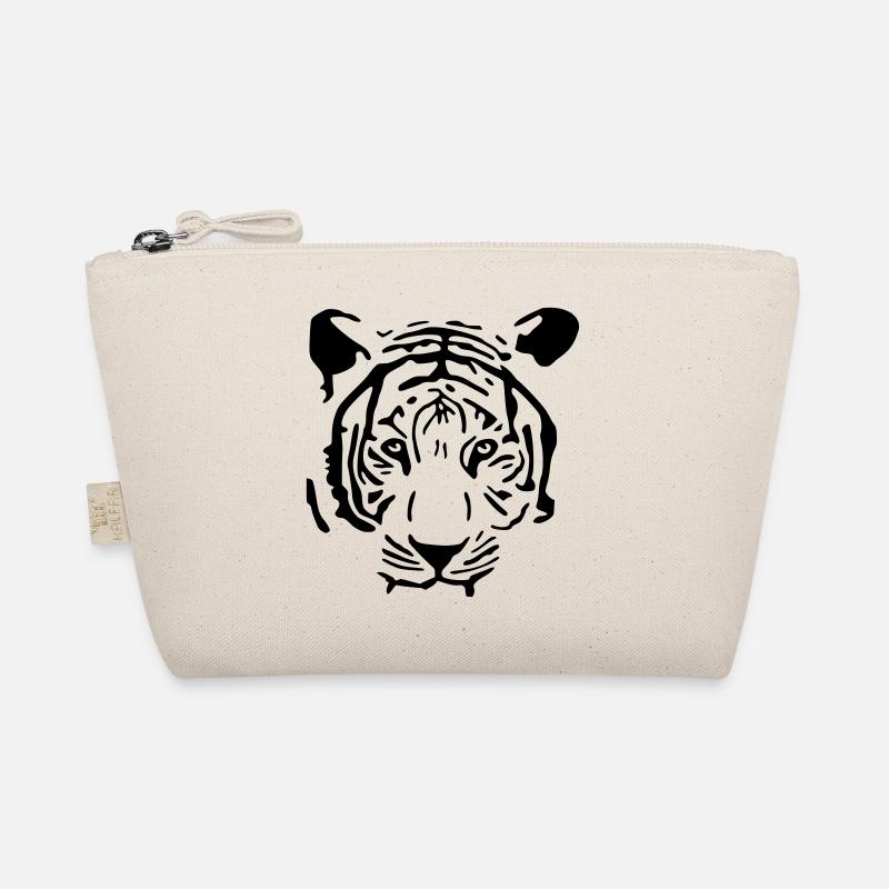 Weißer Tiger Bio-Täschchen