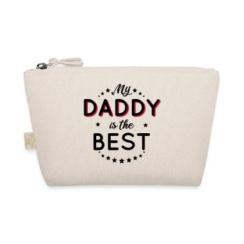 Papa - Mein Papa ist der Beste - Bio-Täschchen - Natur - Vorne