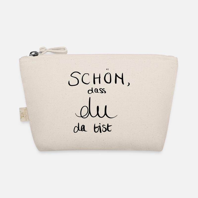 Schön, dass du da bist Bio-Täschchen