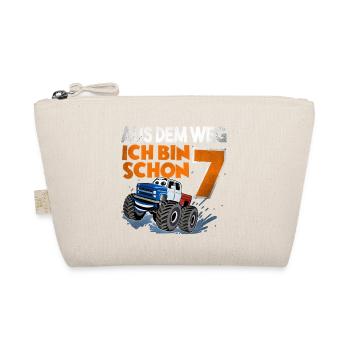 Aus Dem Weg Ich Bin Schon 7 - Bio-Täschchen - Natur - Vorne