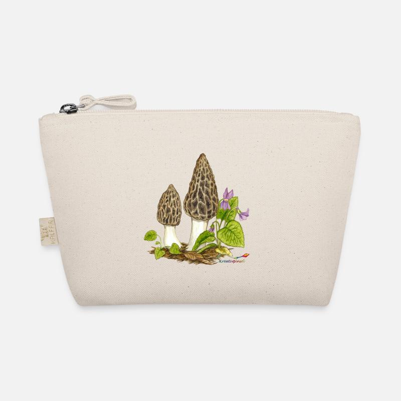 Spitz-Morchel - Bio-Täschchen - Natur
