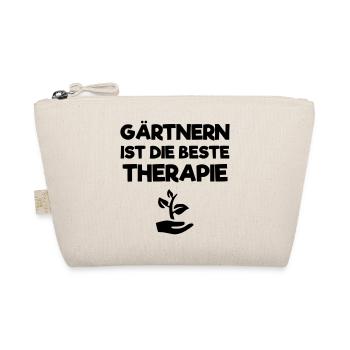 Gärtnern ist die beste Therapie - Bio-Täschchen - Natur - Vorne
