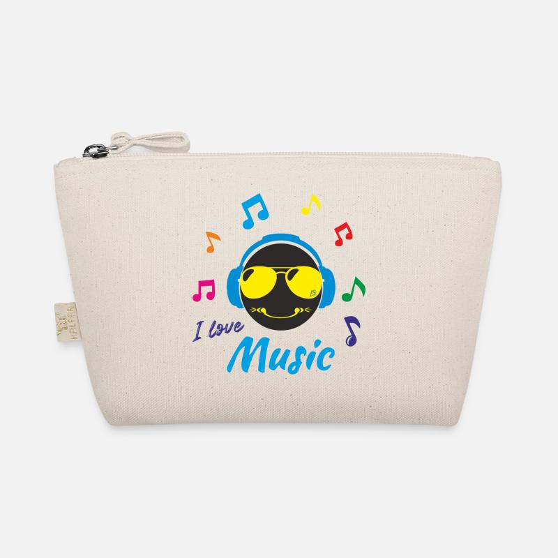 Ich mag Musik Bio-Täschchen