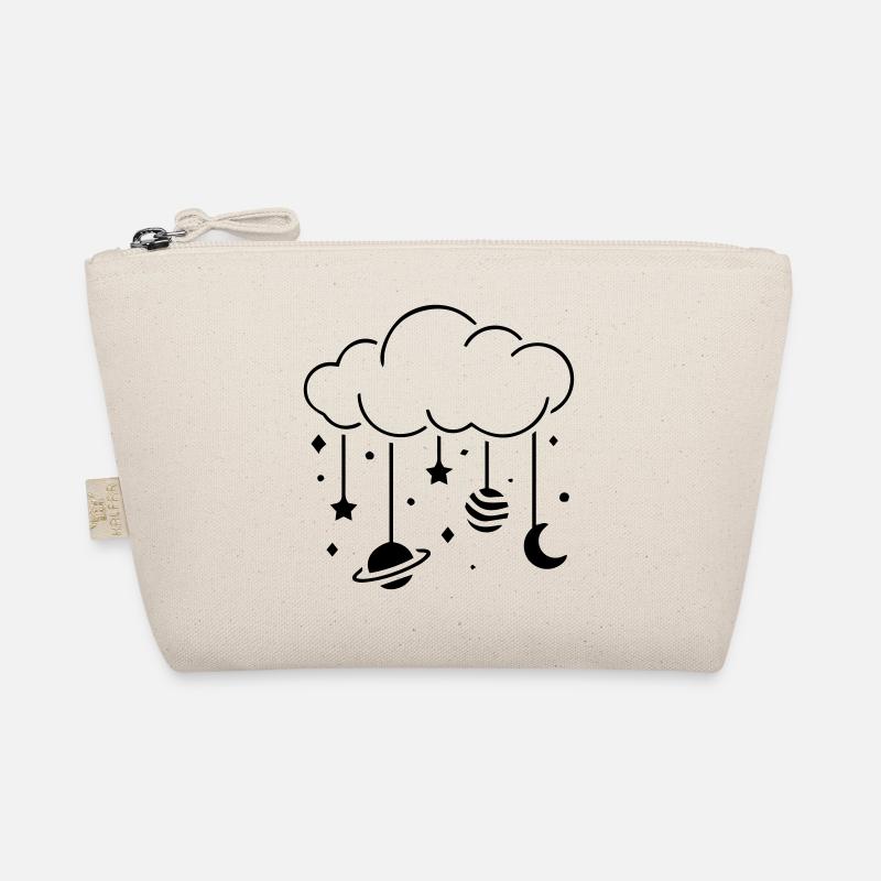 Clouds at night mobile Organic Pouch