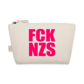 FCK NZS - Bio-Täschchen - Natur - Vorne