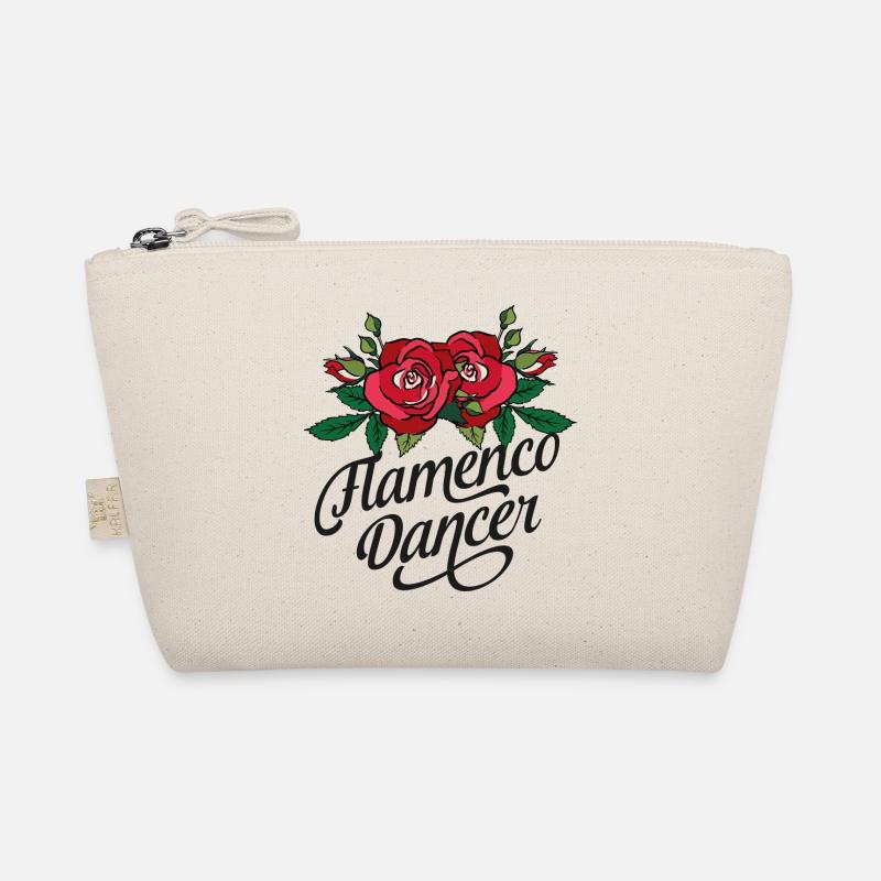 Flamenco Dancer Roses Organic Pouch