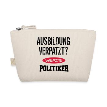 Politik Sprüche Versager Corona Deutschland - Bio-Täschchen - Natur - Vorne