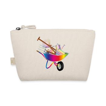 Outils de jardinage colorés dans une brouette - Trousse biologique - nature - Devant