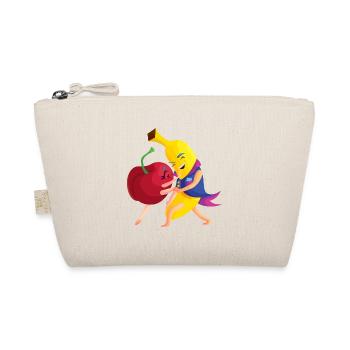 Church Banana Dancing KIBA Funny Shirt - Organic Pouch - nature - Front