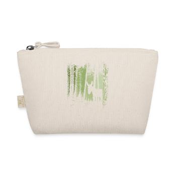Forest Donkey Mule Silhouette - Organic Pouch - nature - Front