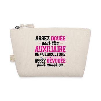 Auxiliaire de puériculture Puéricultrice Métier - Trousse biologique - nature - Devant