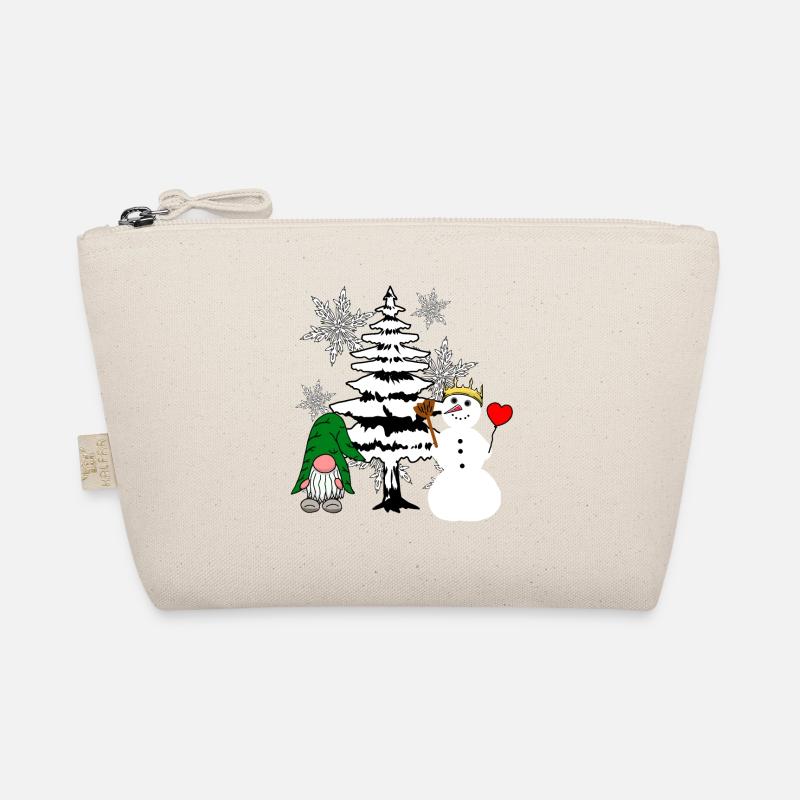 Forêt de Noël Nikolaus Schneemann Père Noël Trousse biologique