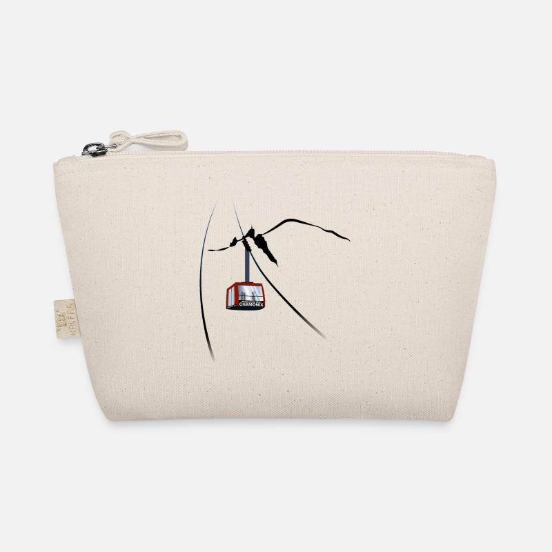 Chamonix Cable Car Aiguille du Midi Organic Pouch