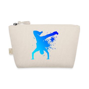 Breakdance Break Dance Women Men's Bboy - Organic Pouch - nature - Front