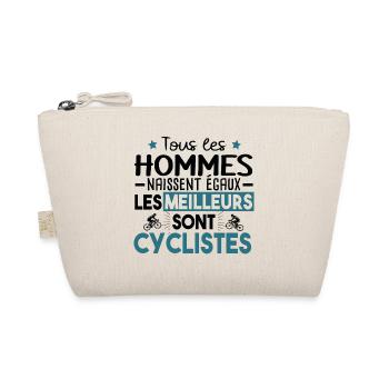 Cycliste Homme Vélo Cadeau Humour Papa Père - Trousse biologique - nature - Devant