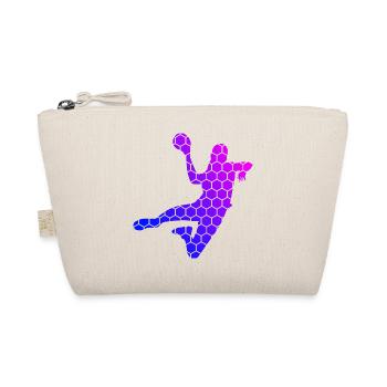 Handballspieler Herren Handballspielen Handballer - Bio-Täschchen - Natur - Vorne