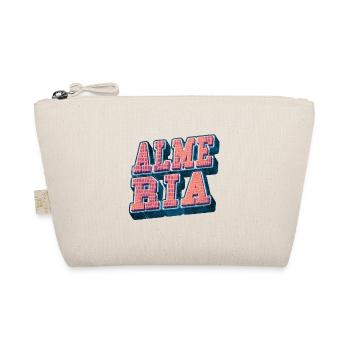 Almeria Spain City Font Vintage Retro - Organic Pouch - nature - Front
