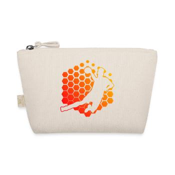 Joueur de handball masculin Handballer Femmes Handballsp - Trousse biologique - nature - Devant