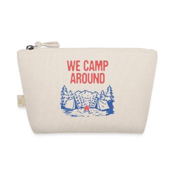We Camp Around Summer Camping Tropical Camper - Organic Pouch - nature - Front