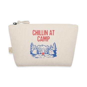 Chillin at Camp Summer Camping Tropical Camper - Organic Pouch - nature - Front