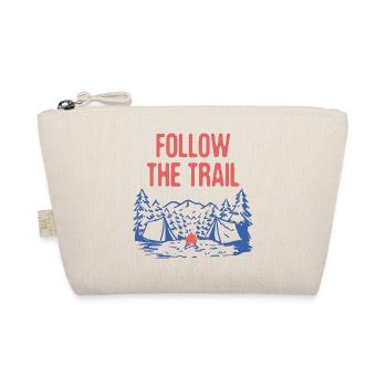 Follow the Trail Hiking Wildlife Hiker Outdoor - Bio-Täschchen - Natur - Vorne