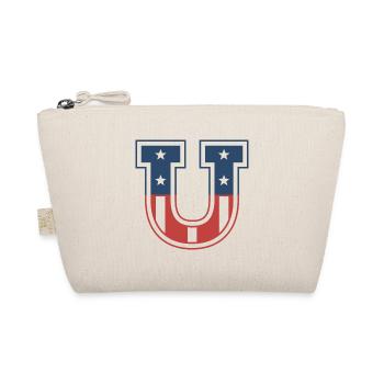 Buchstabe U USA - Bio-Täschchen - Natur - Vorne