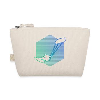 Kitesurfer Kitesurf Kite Kiten Kitesurfen - Trousse biologique - nature - Devant