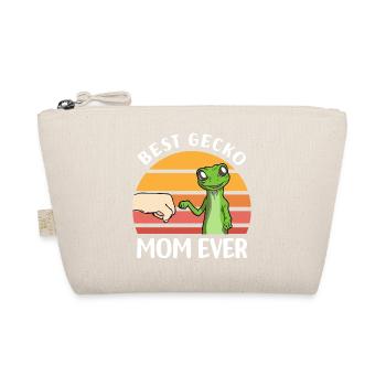 Gecko Reptile Lovers | Geckos Animals Gifts - Organic Pouch - nature - Front