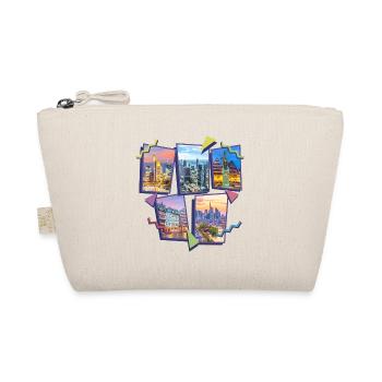 Francfort Allemagne City Skyline Collage - Trousse biologique - nature - Devant