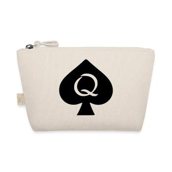 QUEEN OF SPADES - Organic Pouch - nature - Front