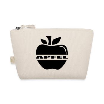 Apfel einfach ein Apfel - Bio-Täschchen - Natur - Vorne