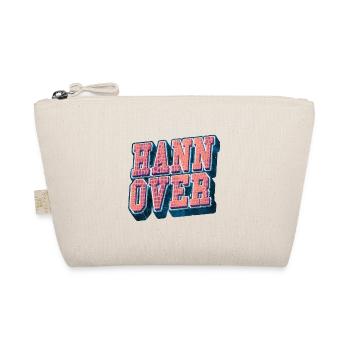 Hannover Germany City Font Vintage Retro - Organic Pouch - nature - Front