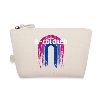 Bi-Colored Bisexual LGBTQ Bi Pride LGBT Sayings - Bio-Täschchen - Natur - Vorne