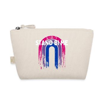 Stand Bi Me Bisexual LGBTQ Bi Pride LGBT Couples - Bio-Täschchen - Natur - Vorne