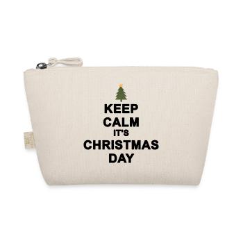 keep calm christmas - Trousse biologique - nature - Devant