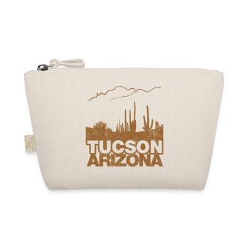 Tucson Arizona AZ City Vintage - Bio-Täschchen - Natur - Vorne