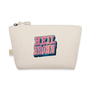 Heilbronn Germany City Font Vintage Retro - Organic Pouch - nature - Front