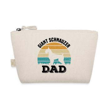 Schnauzer Papa - Bio-Täschchen - Natur - Vorne