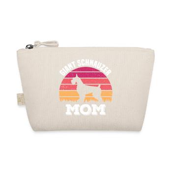 Schnauzer Mama - Bio-Täschchen - Natur - Vorne