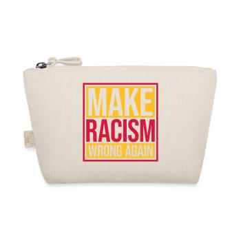 make racism wrong again - Bio-Täschchen - Natur - Vorne