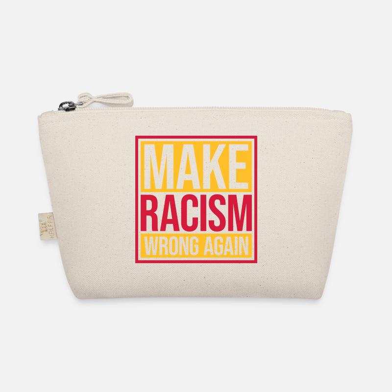 make racism wrong again Organic Pouch