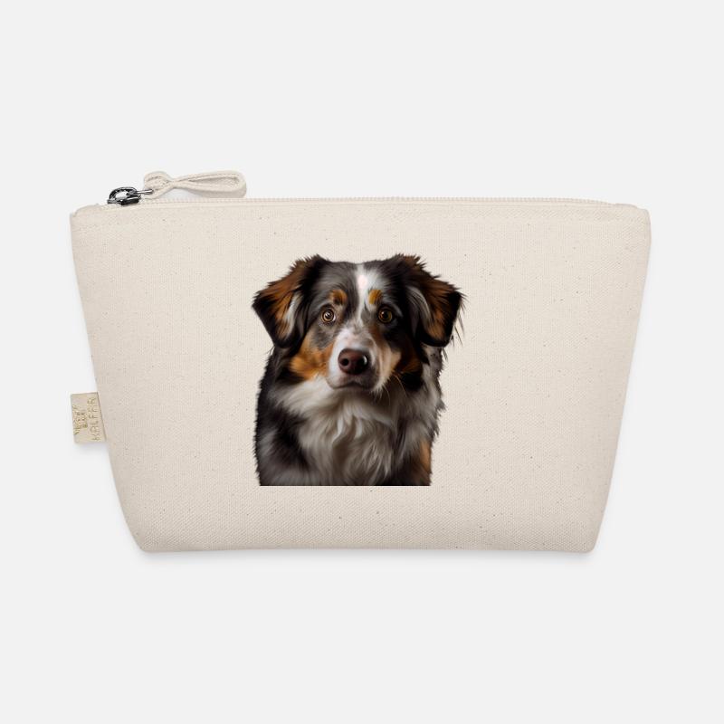 Sweet Australian Shepherd Gift for Organic Pouch