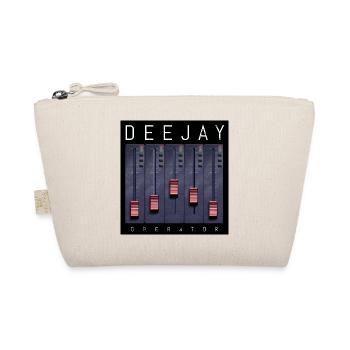Deejay Operator Fader-Design - Bio-Täschchen - Natur - Vorne