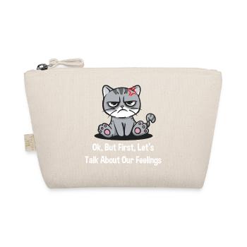 Parlons de nos sentiments drôle sarcasti - Trousse biologique - nature - Devant