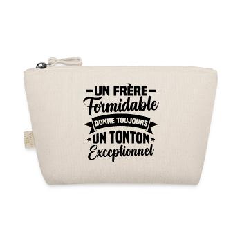 Un frère formidable donne un tonton exceptionnel - Trousse biologique - nature - Devant