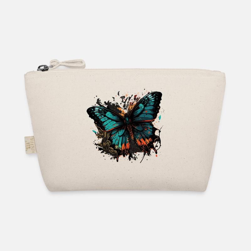 Butterfly Transformation Organic Pouch