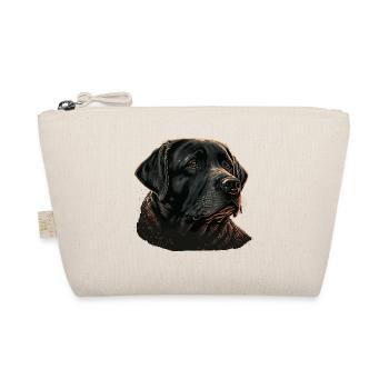 Retriever Labrador Noir à Face Potelée - Trousse biologique - nature - Devant